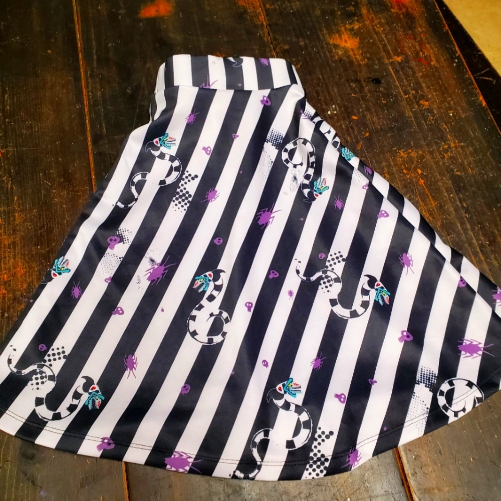 Beetlejuice skirt